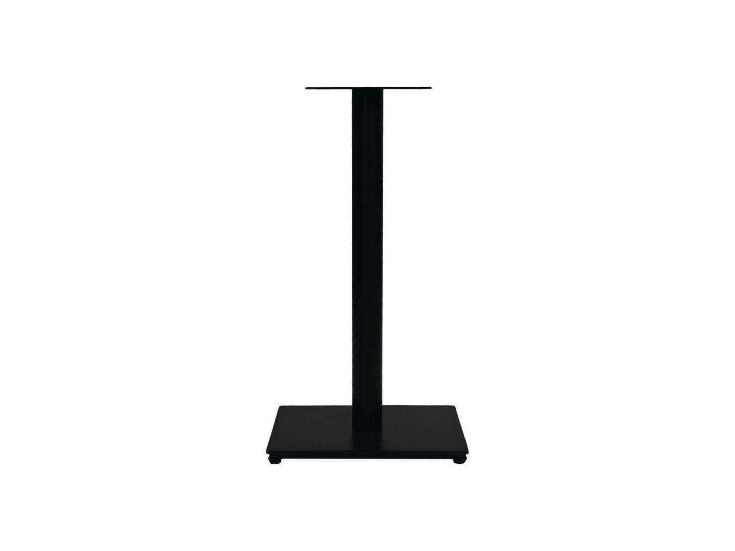 HSM Collection-Tafelonderstel 1 Pilaar-40x30x70 (63mm)-Zwart-Metaal
