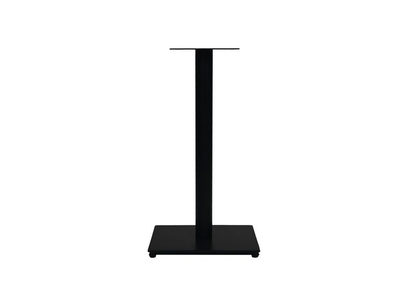 HSM Collection-Tafelonderstel 1 Pilaar-40x30x70 (63mm)-Zwart-Metaal