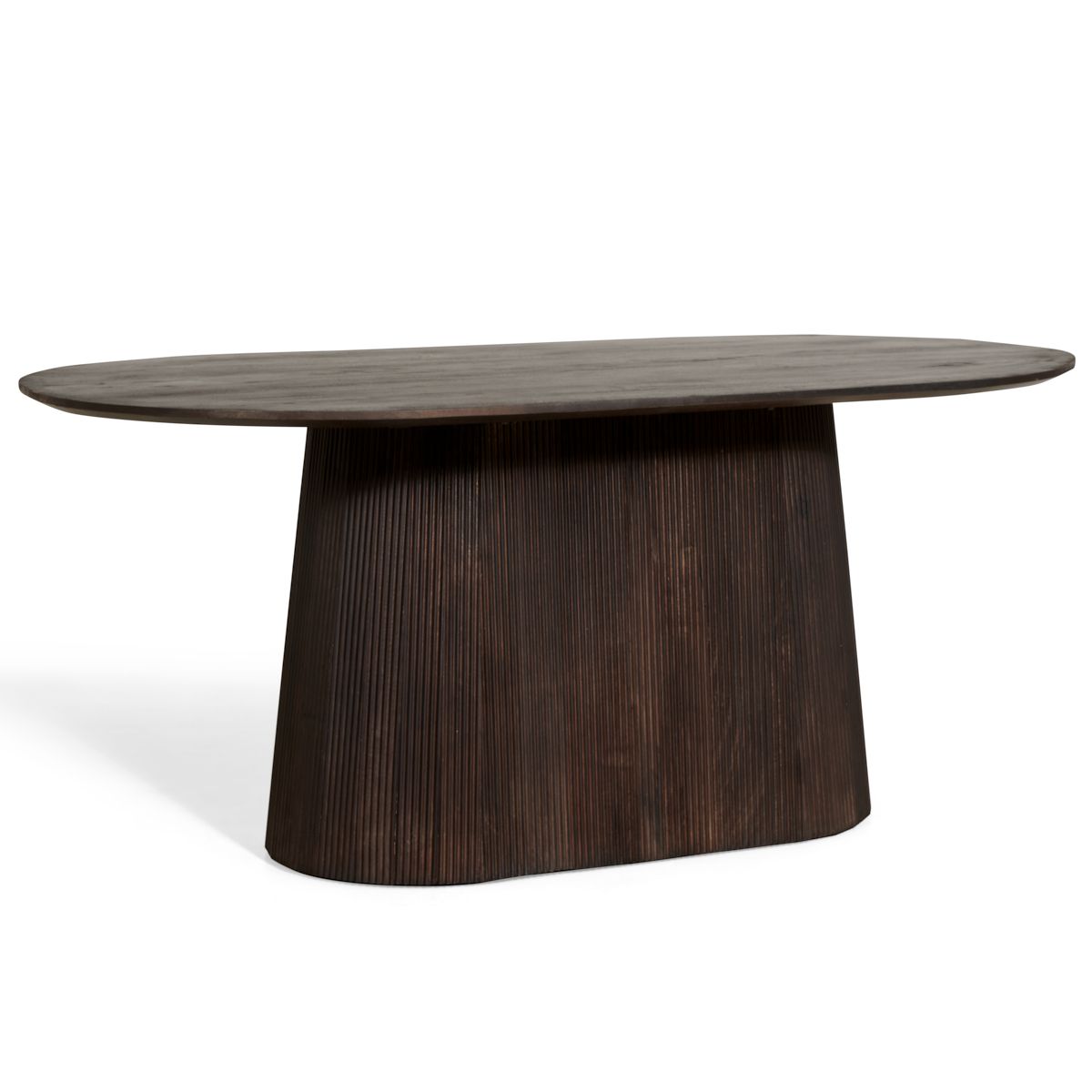 Mokka Eettafel Donkerbruin 200cm