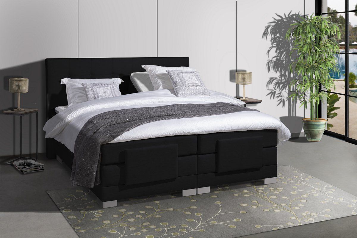 Mörgenn Elektrische Boxspring Nauplion - Complete set incl. montage 90x200
