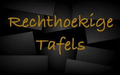 Rechthoekige Tafels