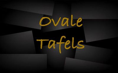 Ovale Tafels