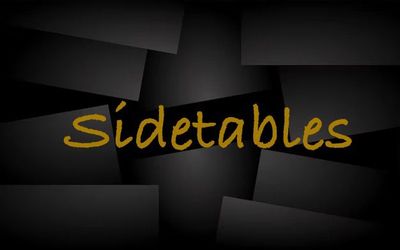 Sidetables