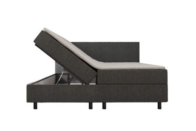 Mörgenn Opberg Boxspring Antraciet 180x210 Mörgenn Opberg Boxspring Antraciet 180x210