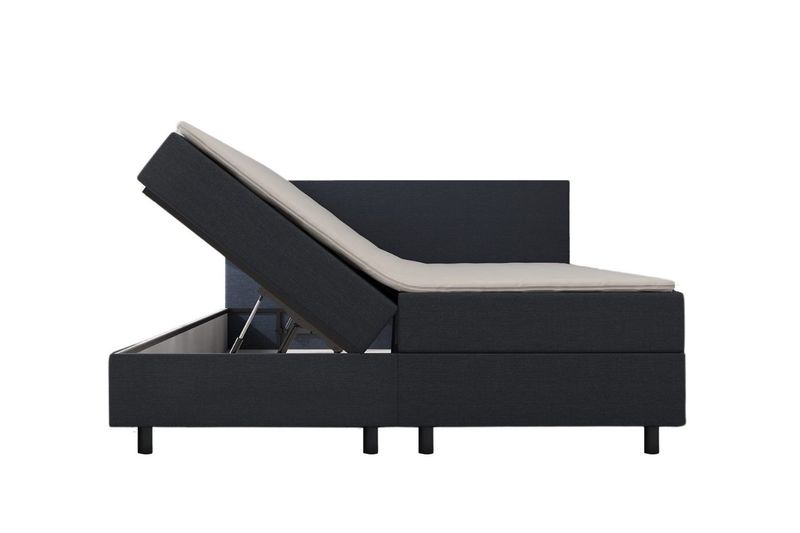 Mörgenn Opberg Boxspring Donkerblauw 160x200