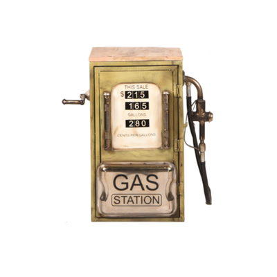 Vintage Gas Station | Bijzettafel