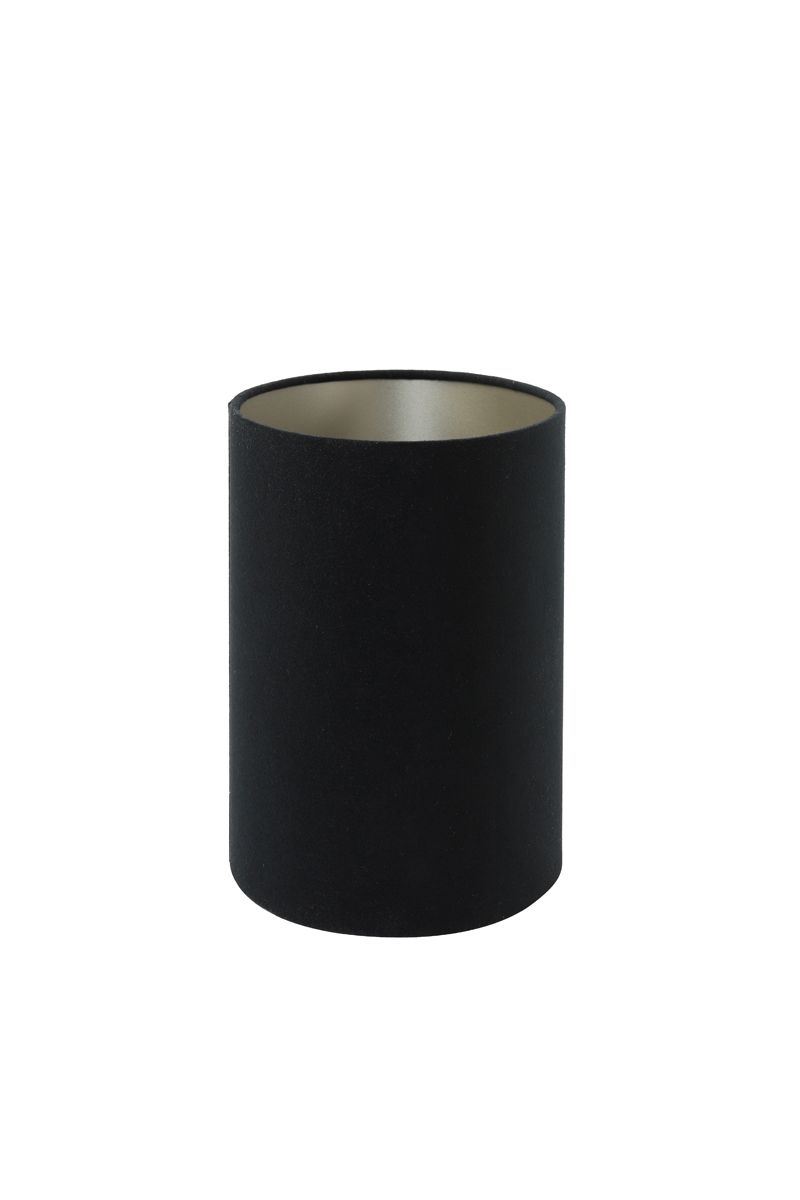 Shade oval straight slim 30-15-25 cm VELOURS black-taupe