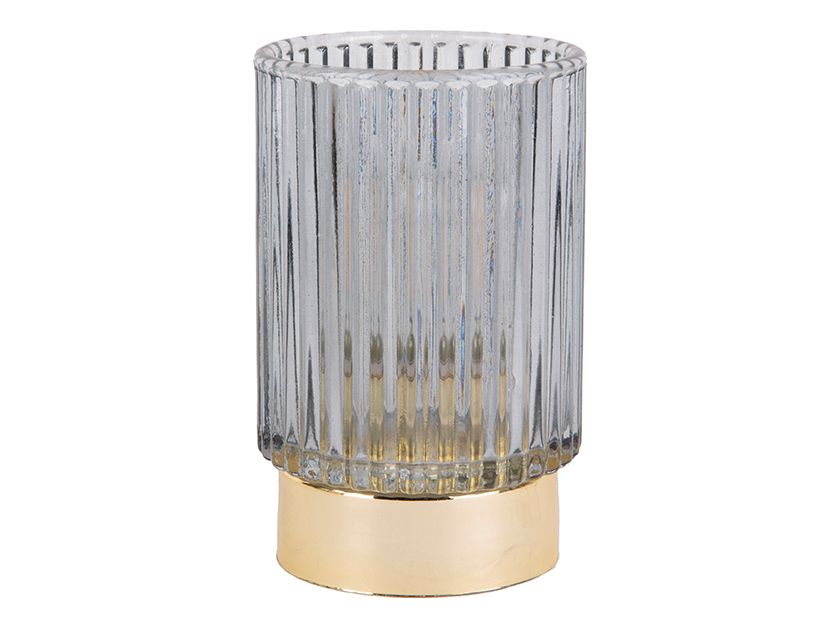 Votive LED Ribbed