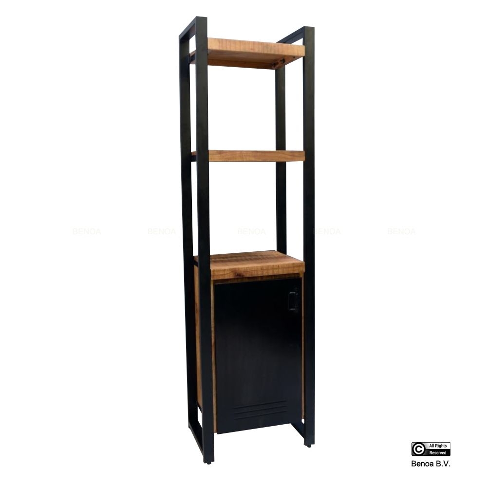 Bas 1 Deurs Boekenkast 55