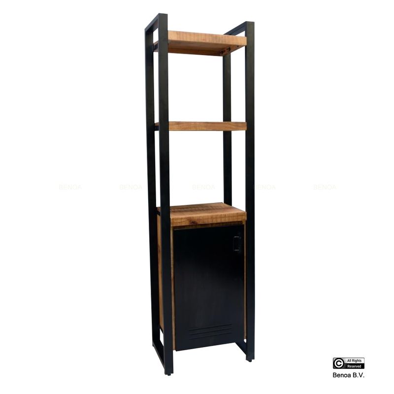 Bas 1 Deurs Boekenkast 55