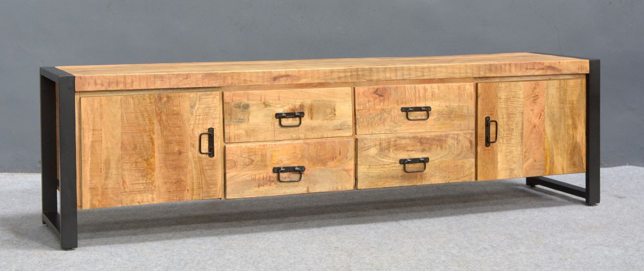 Britt 2 door 4 drawer tv cabinet 