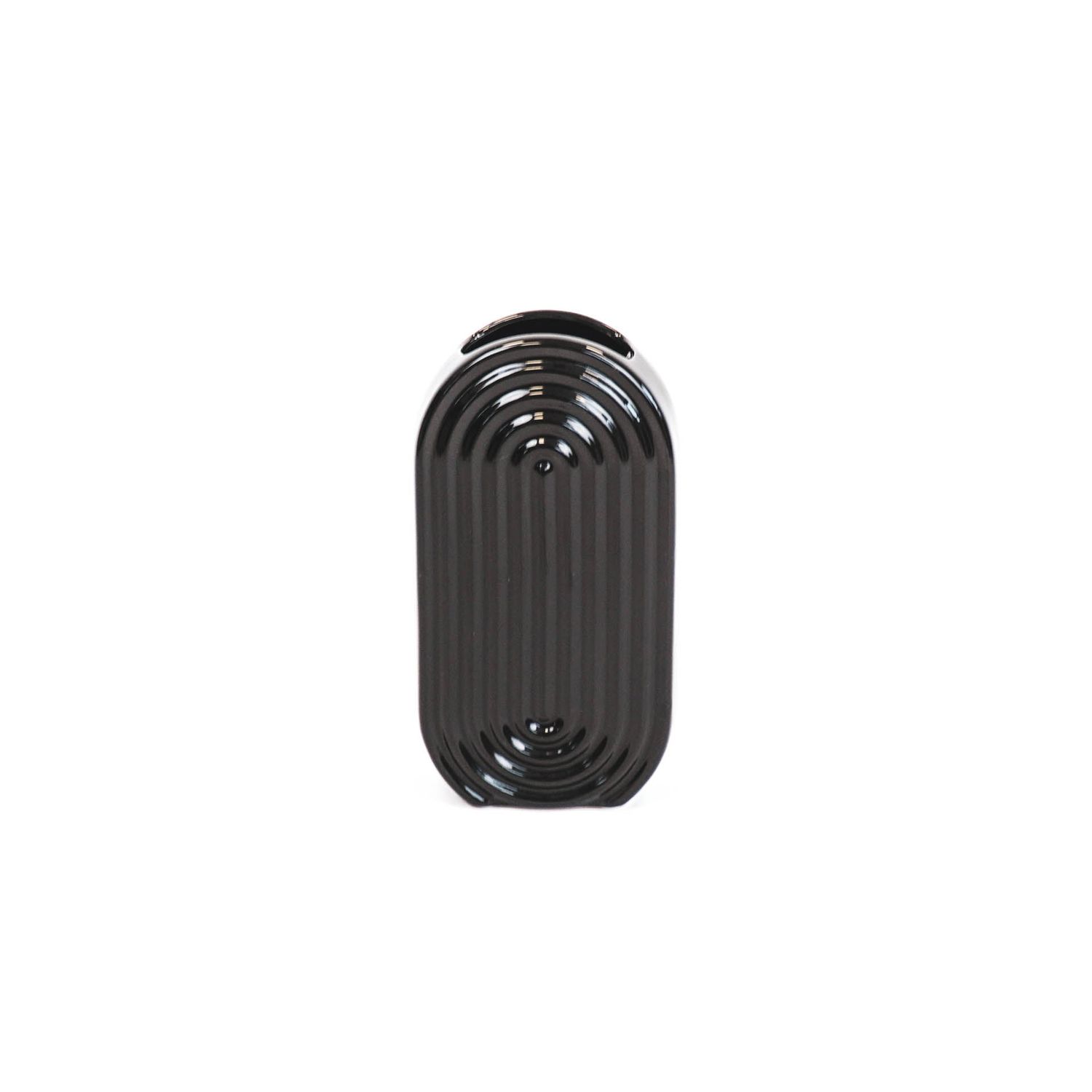 HV Rainbow Vase - Black- 13x8x23