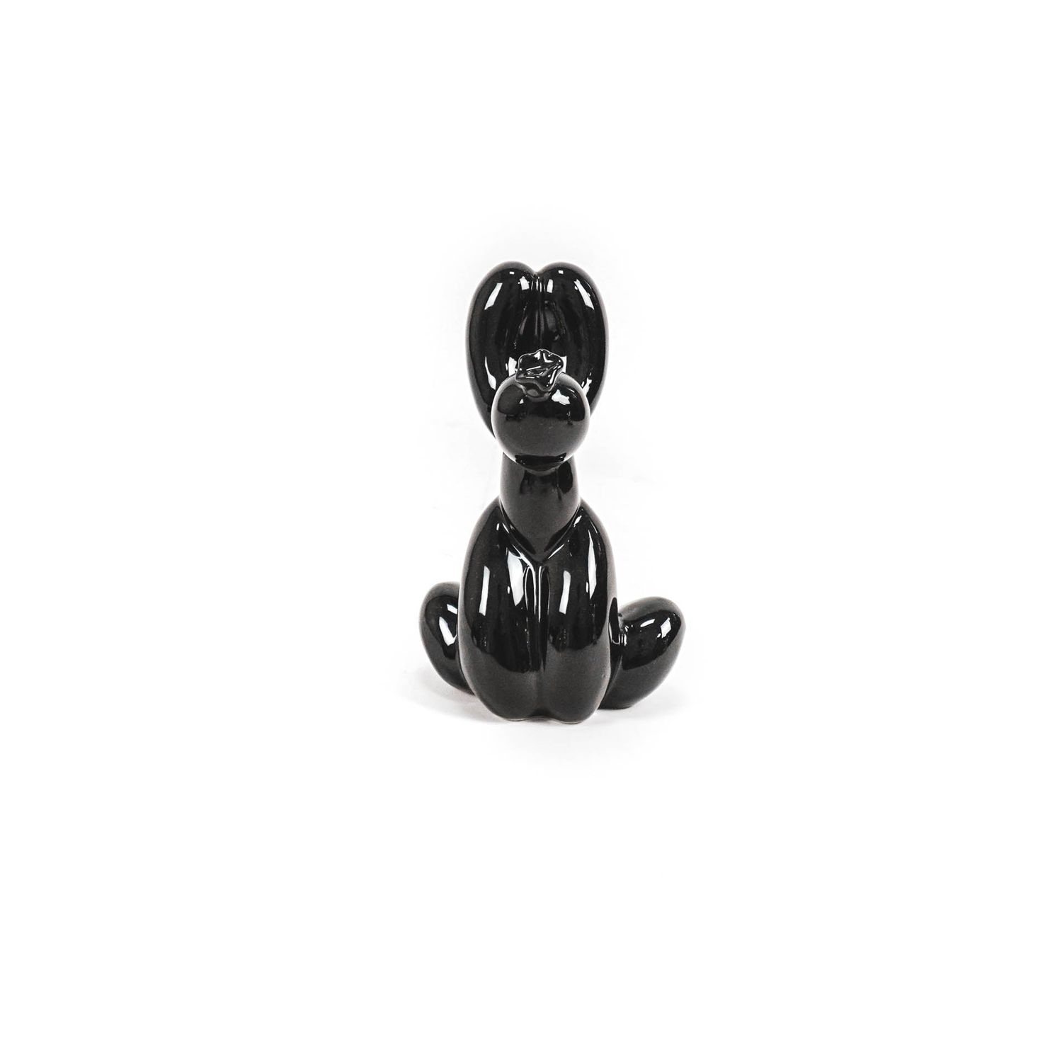 HV Pooping Balloon Dog - 24 x9x14 cm - Black