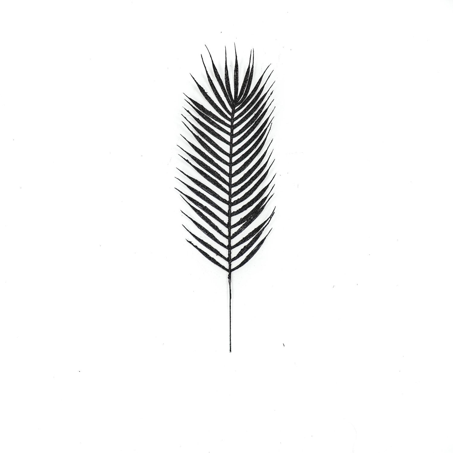HV Black - Leaf - 66x21cm