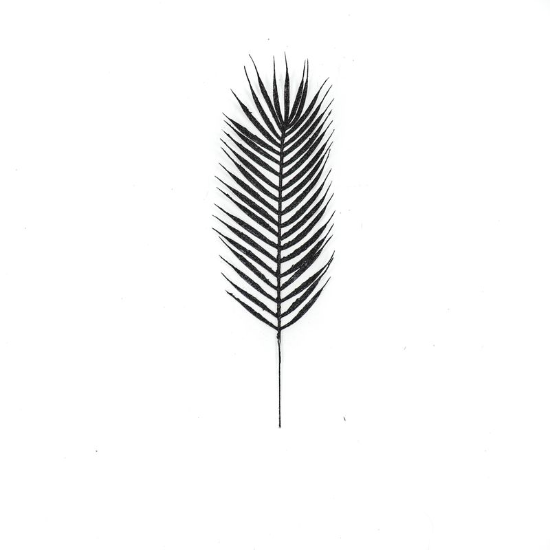 HV Black - Leaf - 66x21cm
