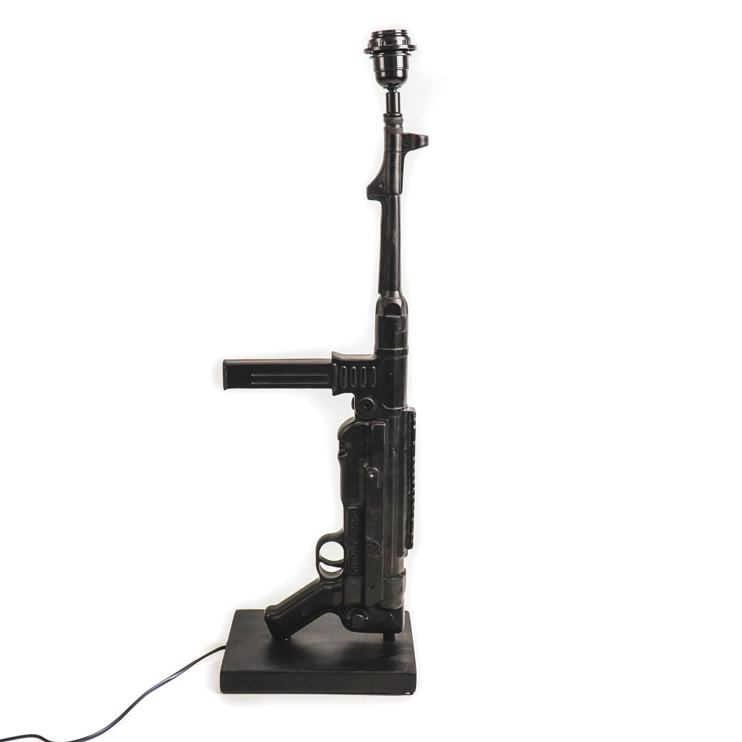 HV Gun Lamp XL - Black - 24x15x73cm