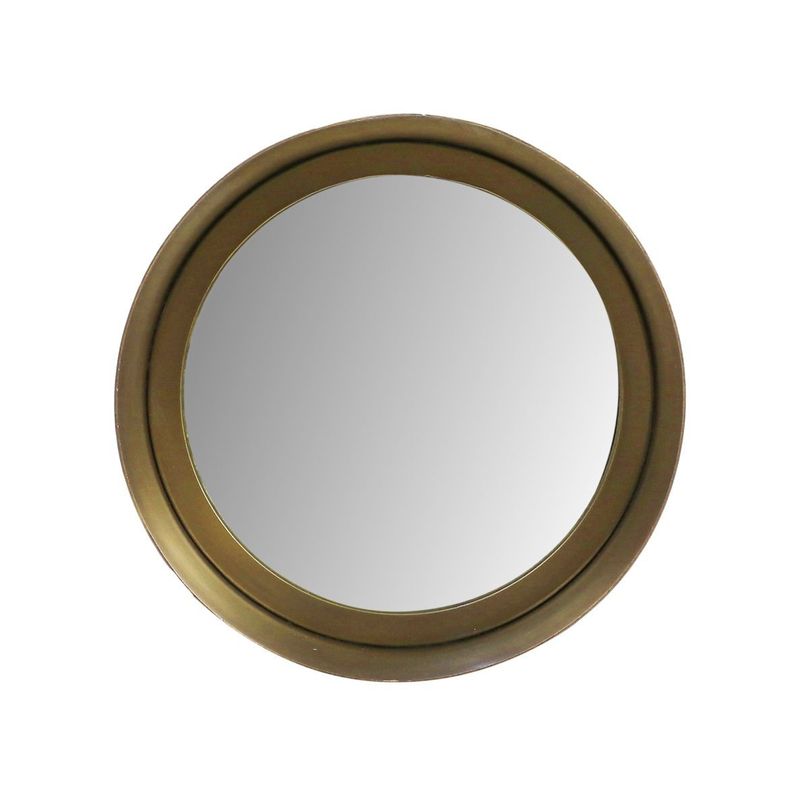 HSM Collection-Ronde Spiegel-20x7x20-Goud-Metaal
