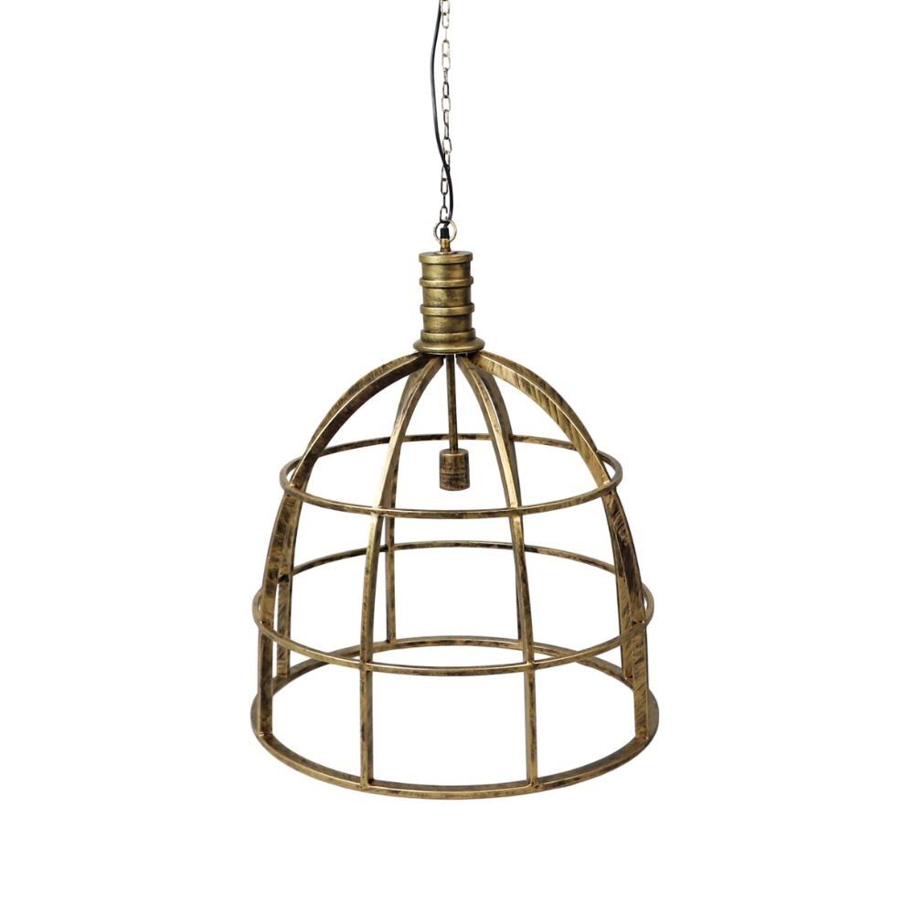 HSM Collection-Hanglamp-60x60x75-Goud-Metaal