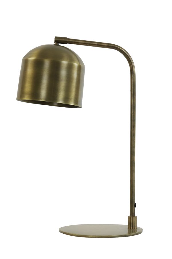 Bureaulamp 32x20x48 cm ALESO antiek brons