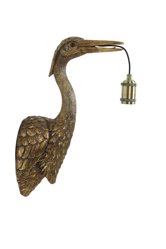 Wandlamp 29,5x16x48 cm CRANE antiek brons