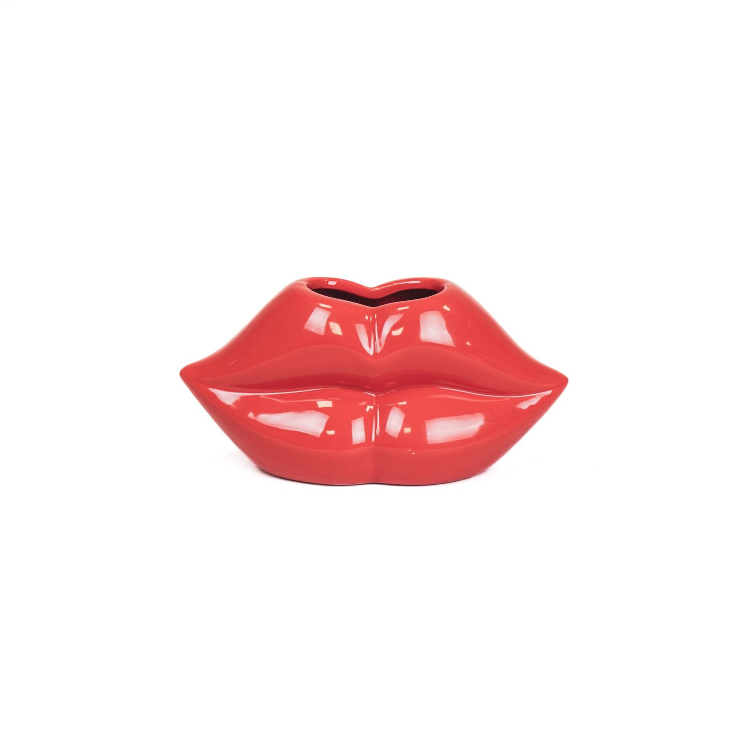 HV Lips Don&#39;t Lie Pot - Red- 15,5x6,5x7,5cm