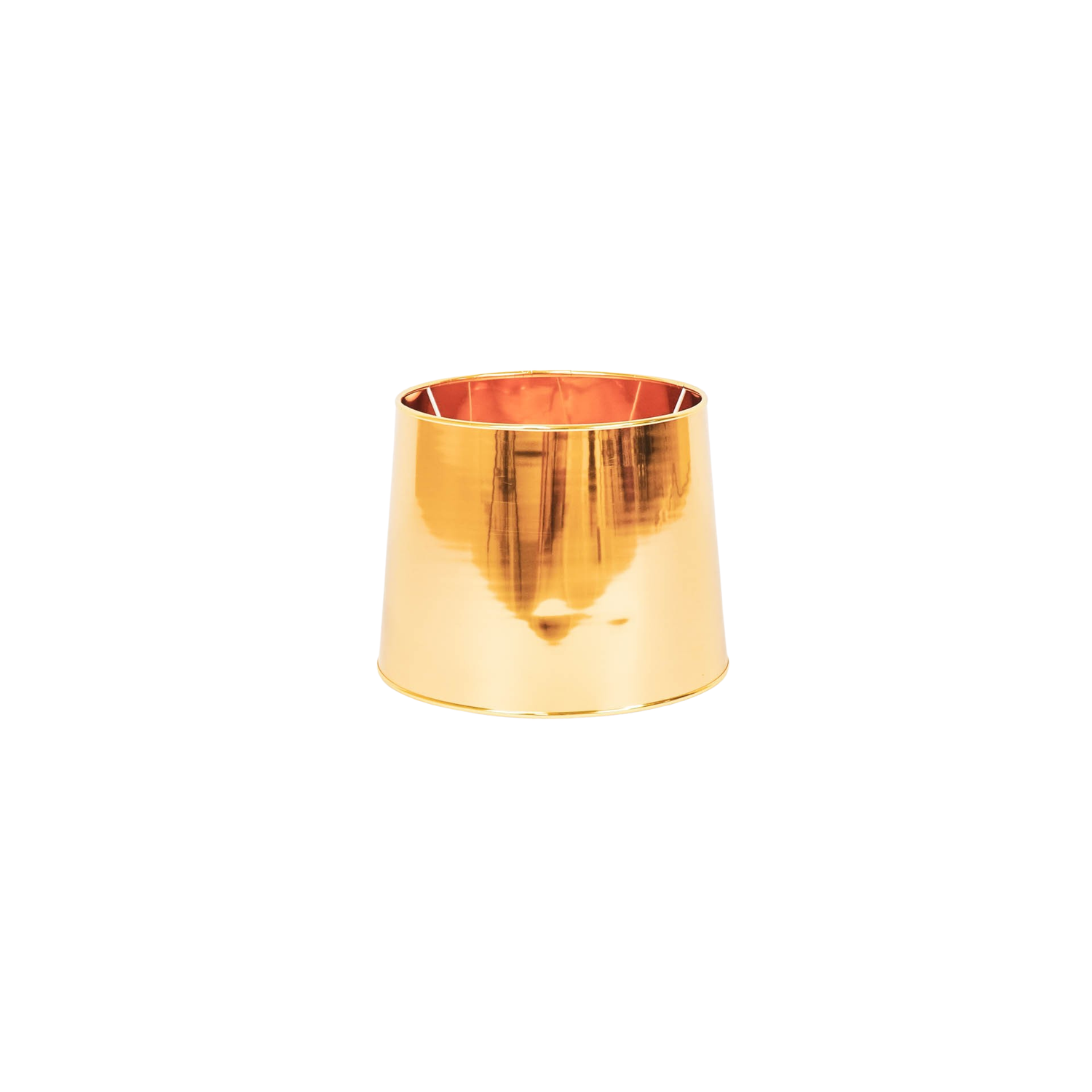 Housevitamin Shiny Golden Lampshade - Polysterene - Gold