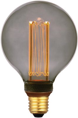 Lichtbron Smoke, 9,5 cm, S340 zwart