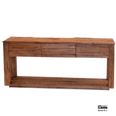 Bridge 3 Drawer Sidetable Teak 160