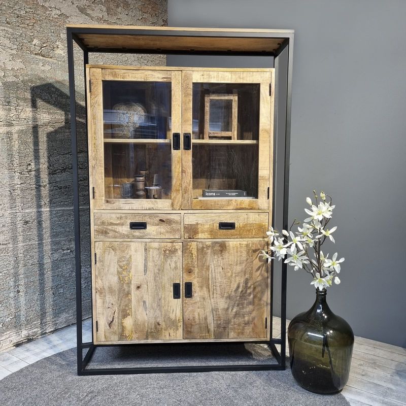 Len Glass Door Display Cabinet 125