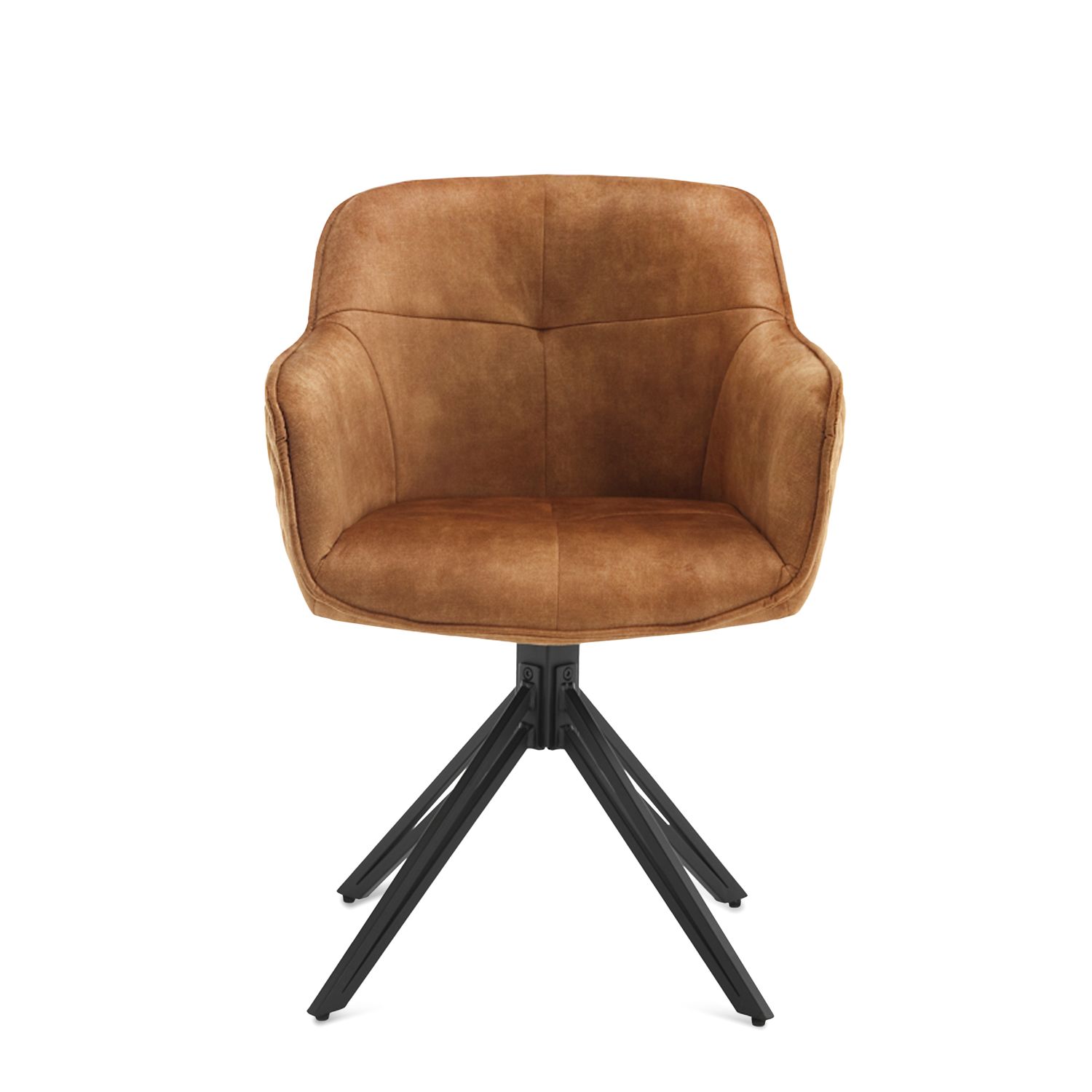 Watson Eetkamerstoel Cognac | vermelde prijs is voor 2 stuks!