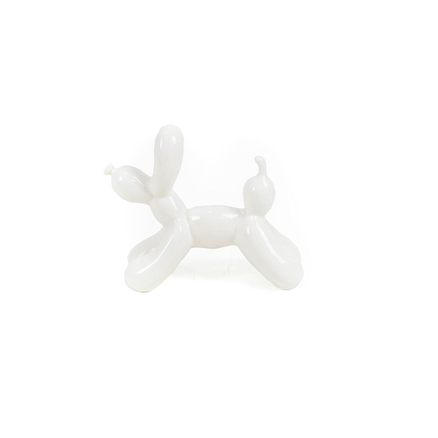 HV Balloon Dog Small - 18x7x14,5  cm - White