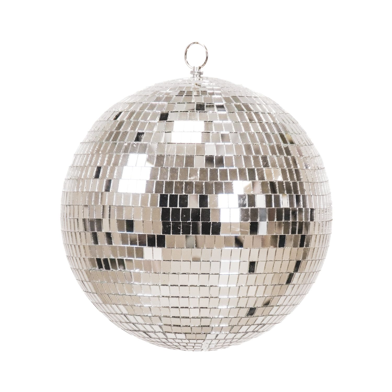 HV Disco Xmas ball - Silver - 25x25x25cm