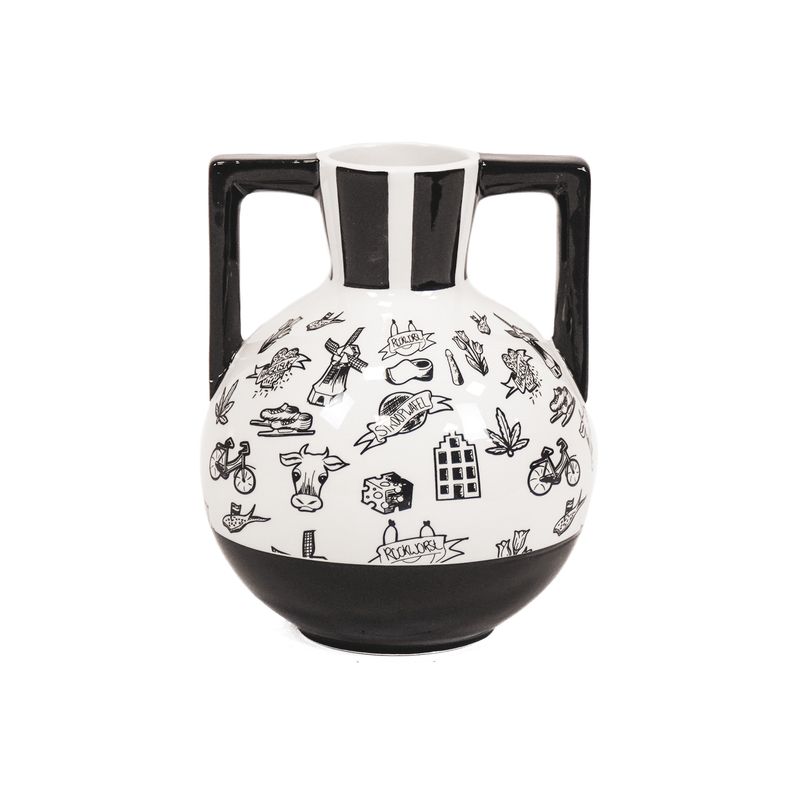HV Kettlebell Vase - Dutch Design - 14,5x14,5x18,5cm