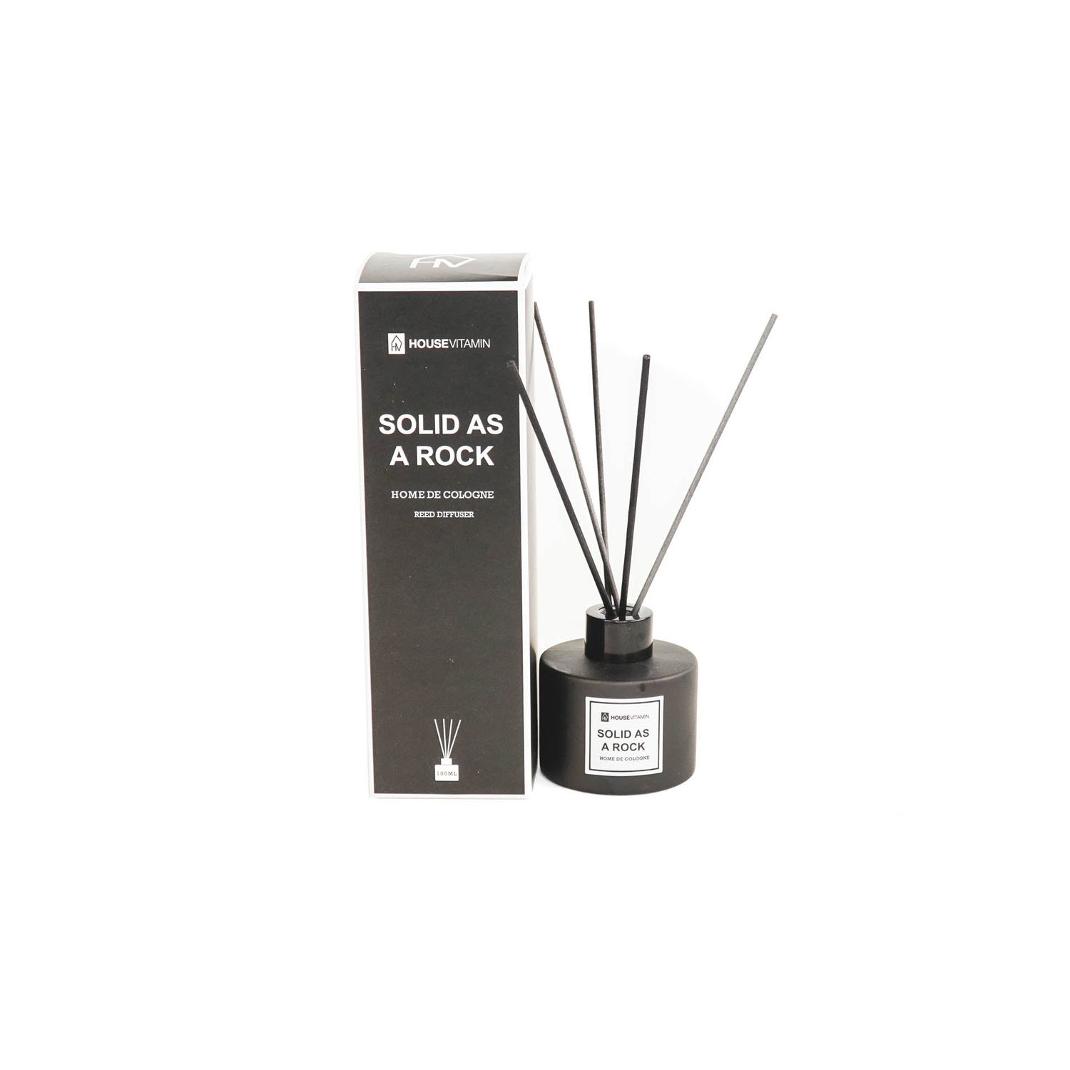 HV Home de Cologne Reed Diffusers - 100 ml - Solid as a rock