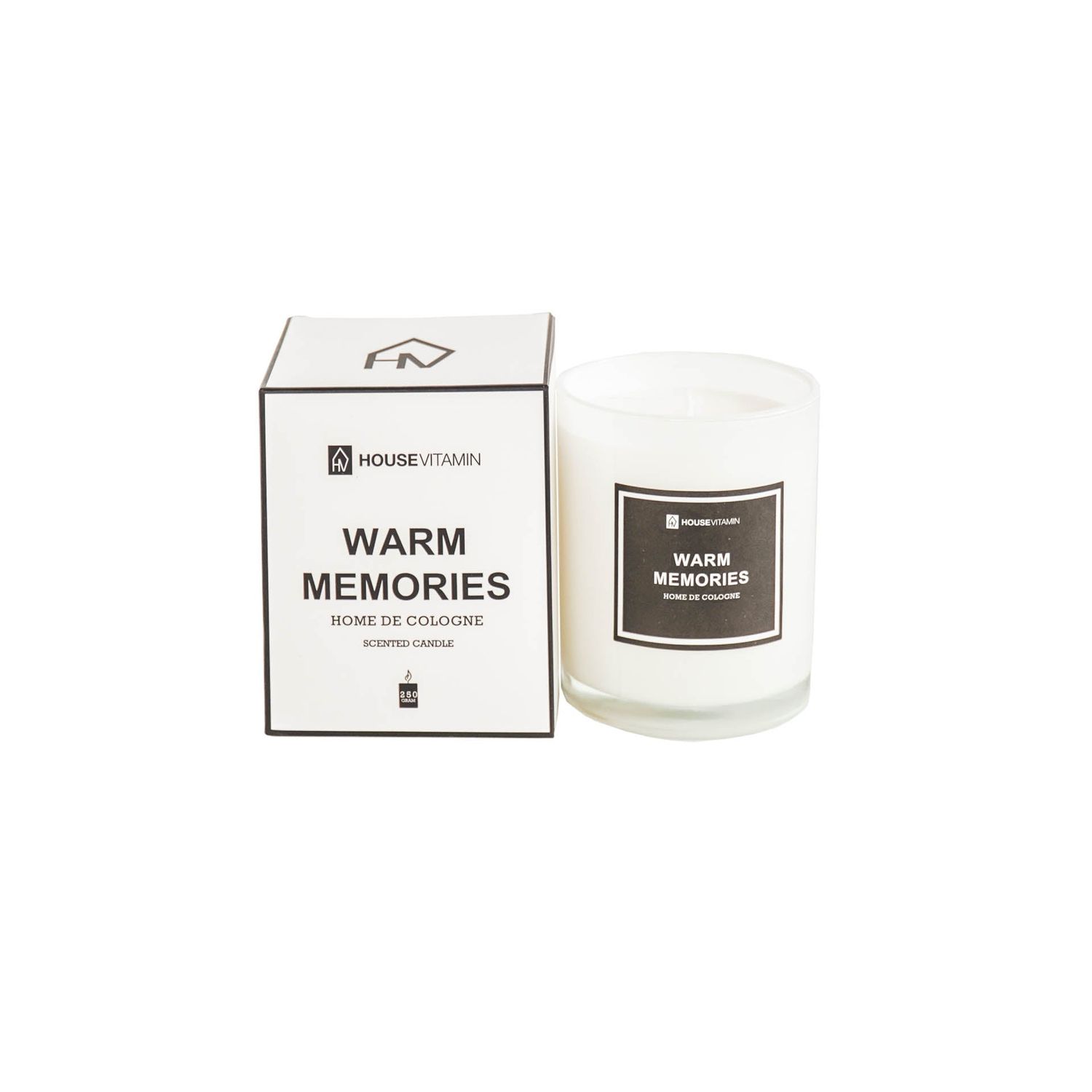 HV Home de Cologne Scented Candle - 250gr - Warm memories