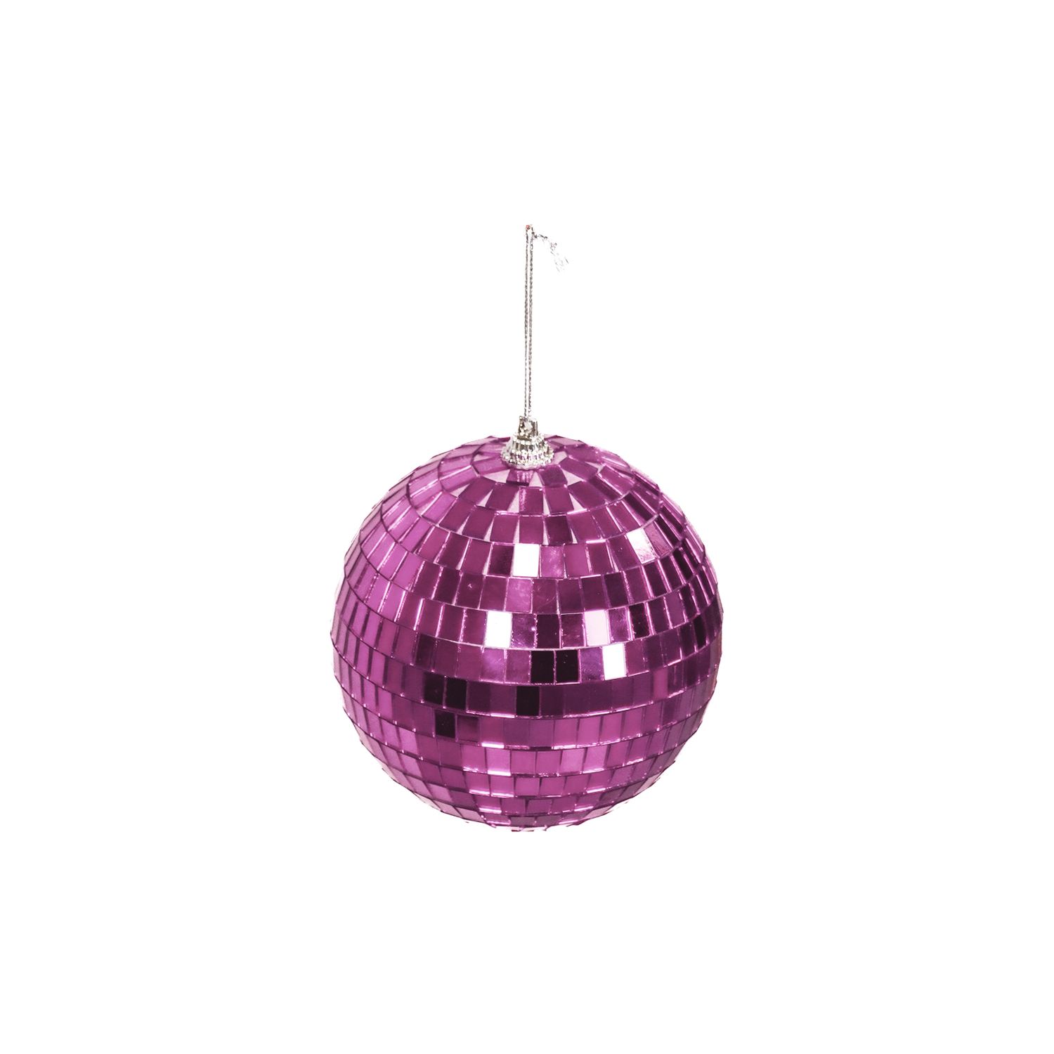 HV Disco Xmas ball - Pink - 10x10x10cm