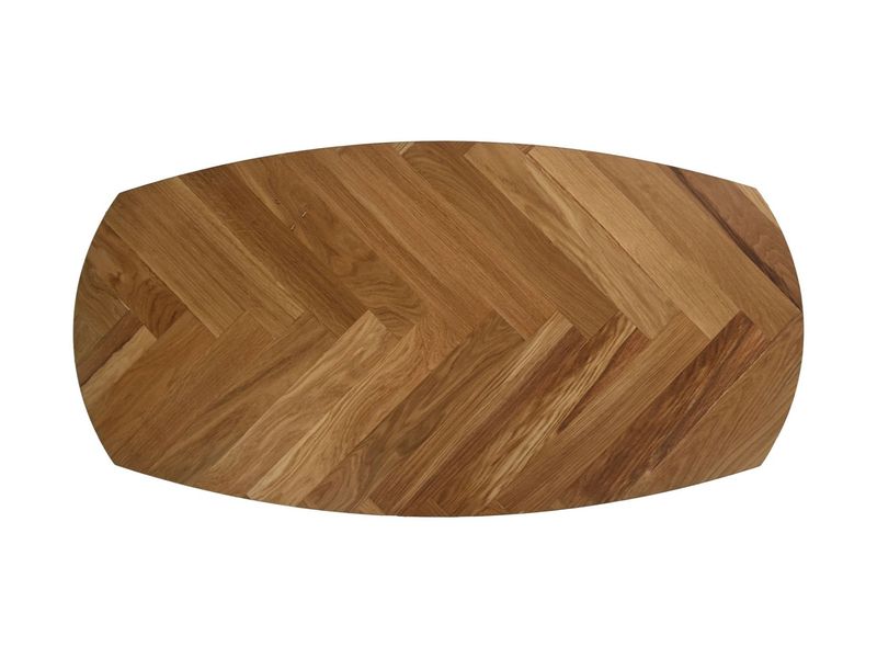HSM Collection-Danish Salontafelblad Fishbone-1-120x60x3-Naturel-Eiken