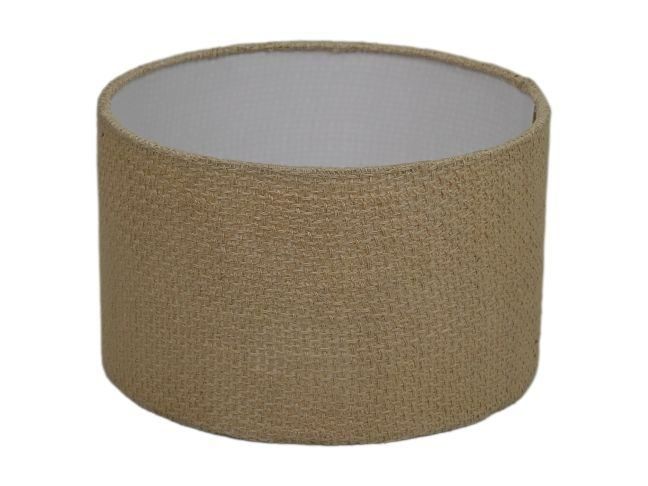 HSM Collection-Ronde Lampenkap-ø32x20-Creme-Jute