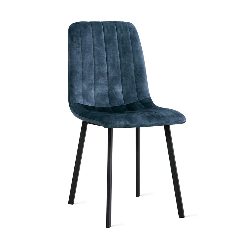 Eetkamerstoel Minsk Velvet Petrol