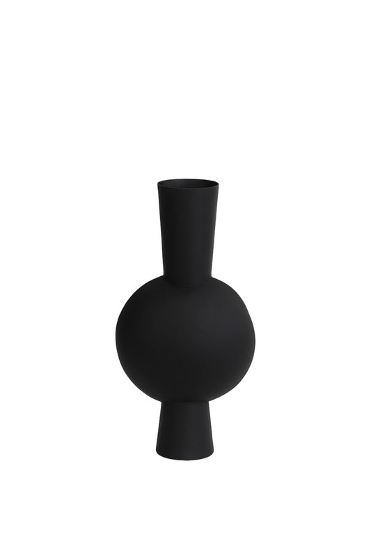 Vaas Kavandu - Zwart - Ã˜13x40cm
