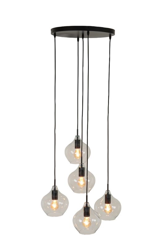 Hanglamp Rakel - Zwart - Ã˜61cm - 5L