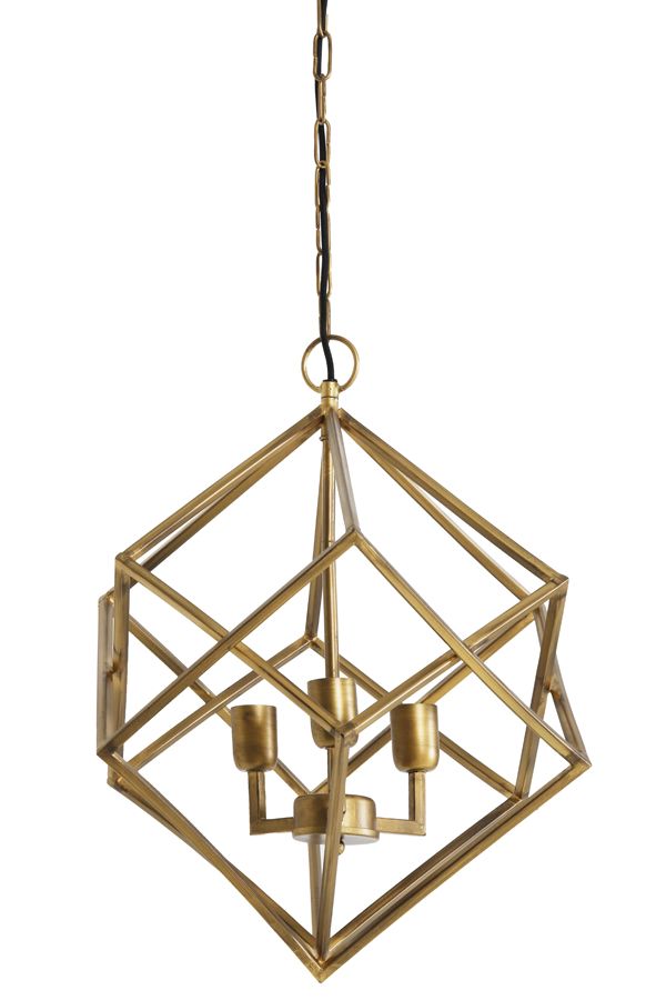 Hanglamp Drizella - Goud - Ã˜46cm - 3L