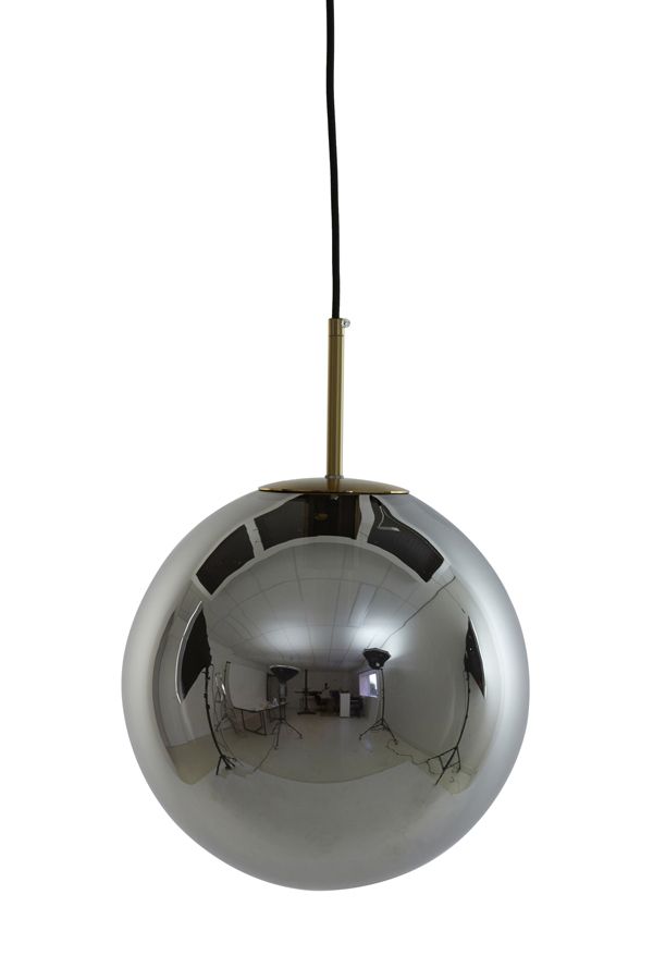 Hanglamp Medina - Smoke Glas - Ã˜40cm