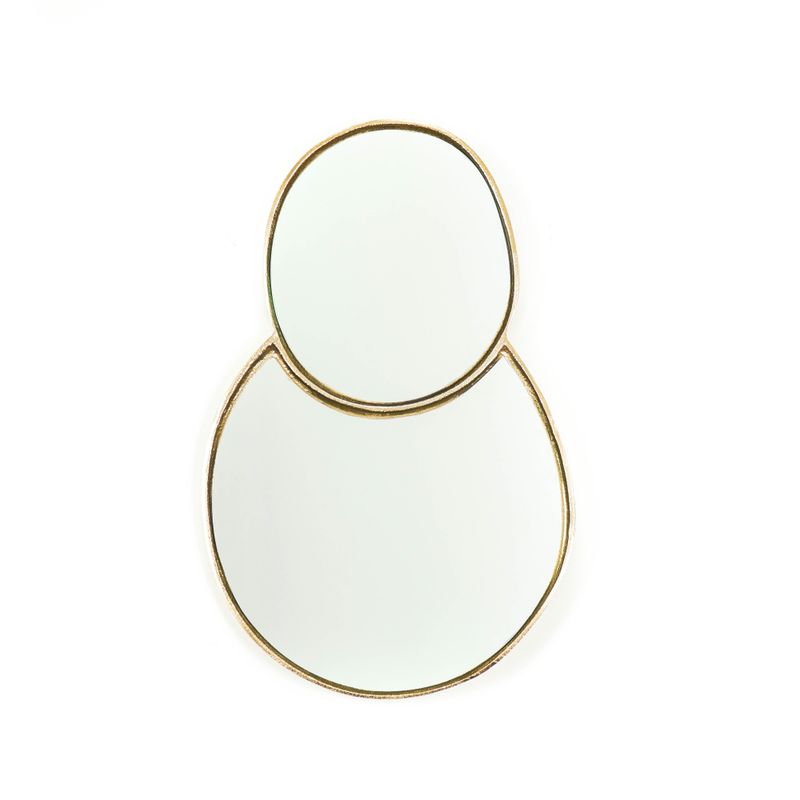 HV Fuck Perfect Mirror Set - Gold - 43x28x1cm