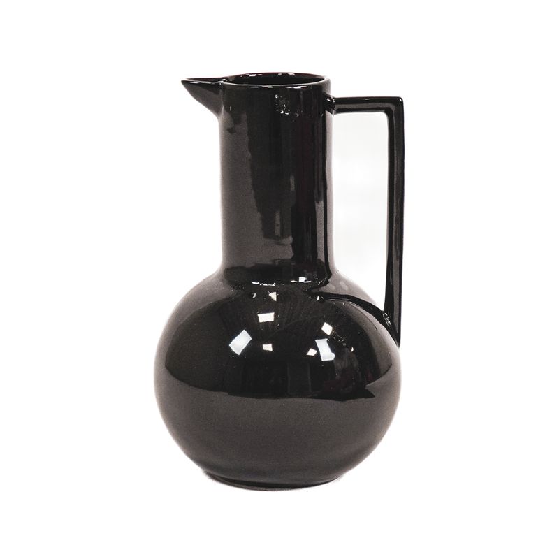 HV Jug Vase - Black - 17,5x17,5x27,5cm