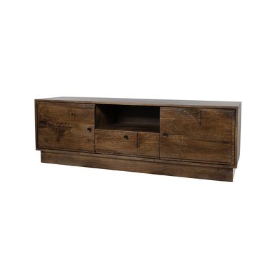 TV dressoir 150 met 2 deuren, 1 lade en 1 open vak | Kaapstad Collectie