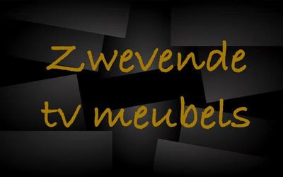 Zwevende tv meubels