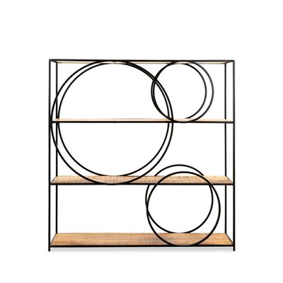 Wandrek Metaal Vierkant 120