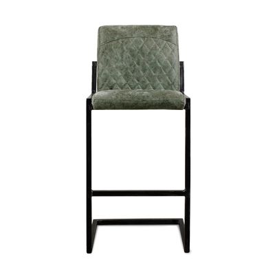 Milano Barstoel Caro 405  Middle Green