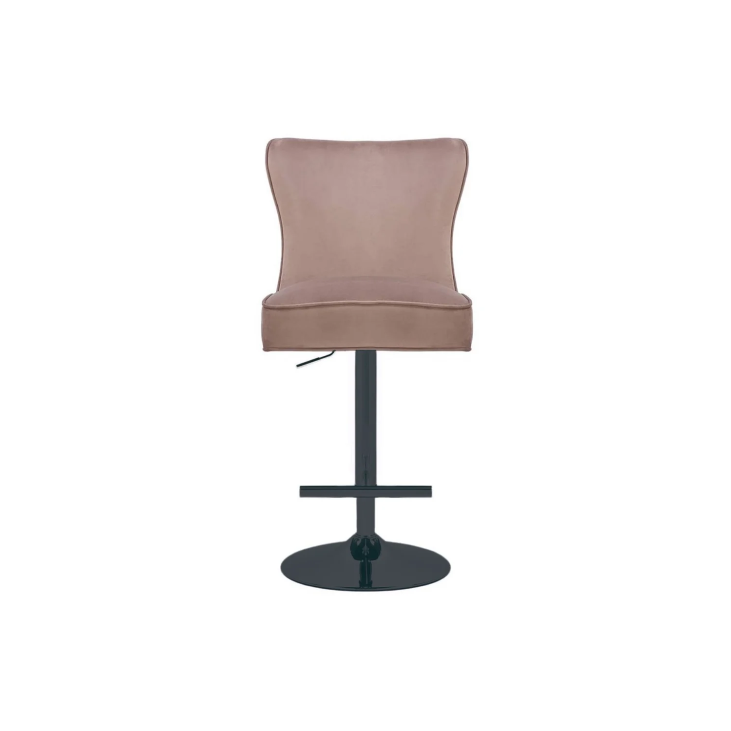 CHAIR RIXOS BAR 7122 BLACK LEGS + TAUPE FABRIC